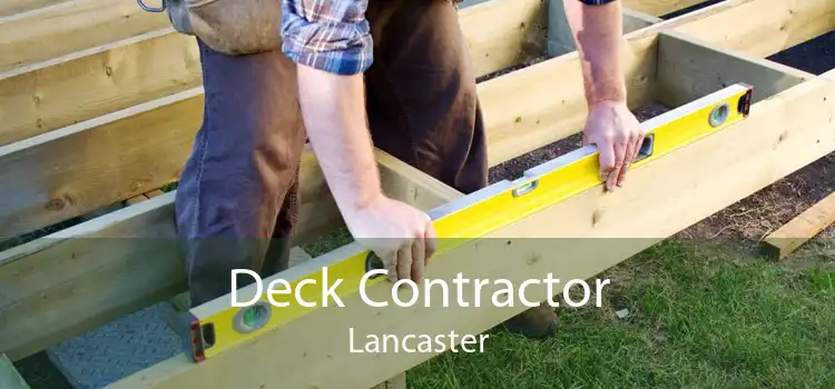 Deck Contractor Lancaster